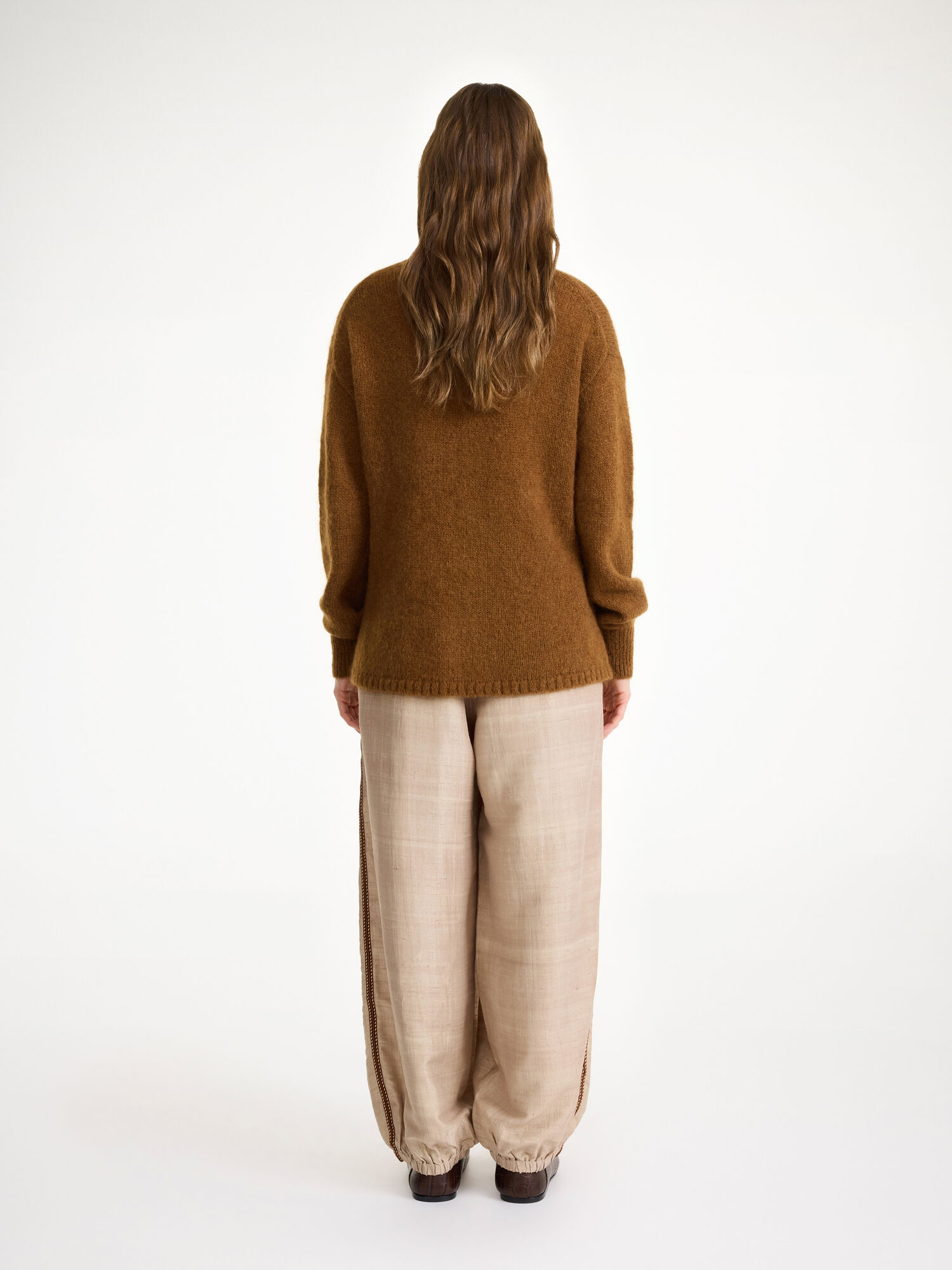 Maglieria By Malene Birger Briella Mohair-blend Sweater Bison | IT_BB77616