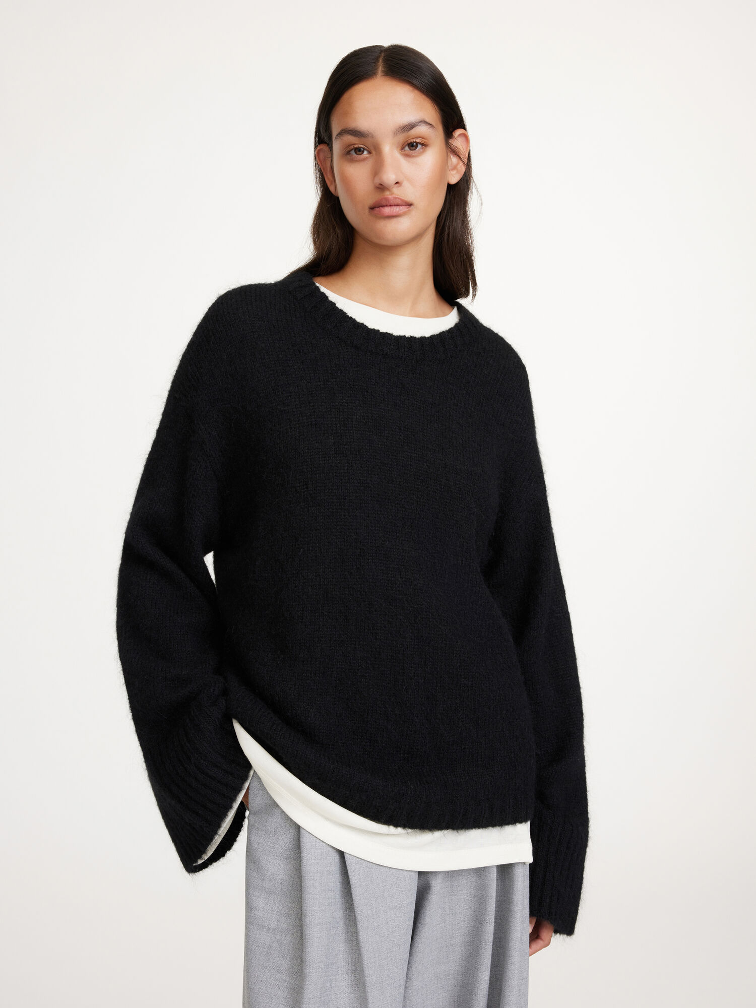 Maglieria By Malene Birger Cierra Sweater Nere | IT_BB85221