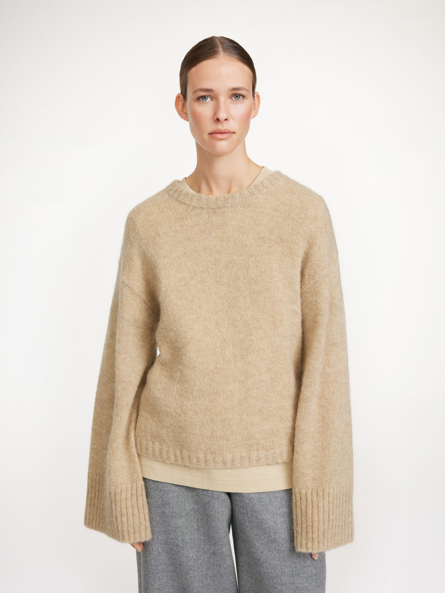 Maglieria By Malene Birger Cierra Sweater Beige | IT_BB89120