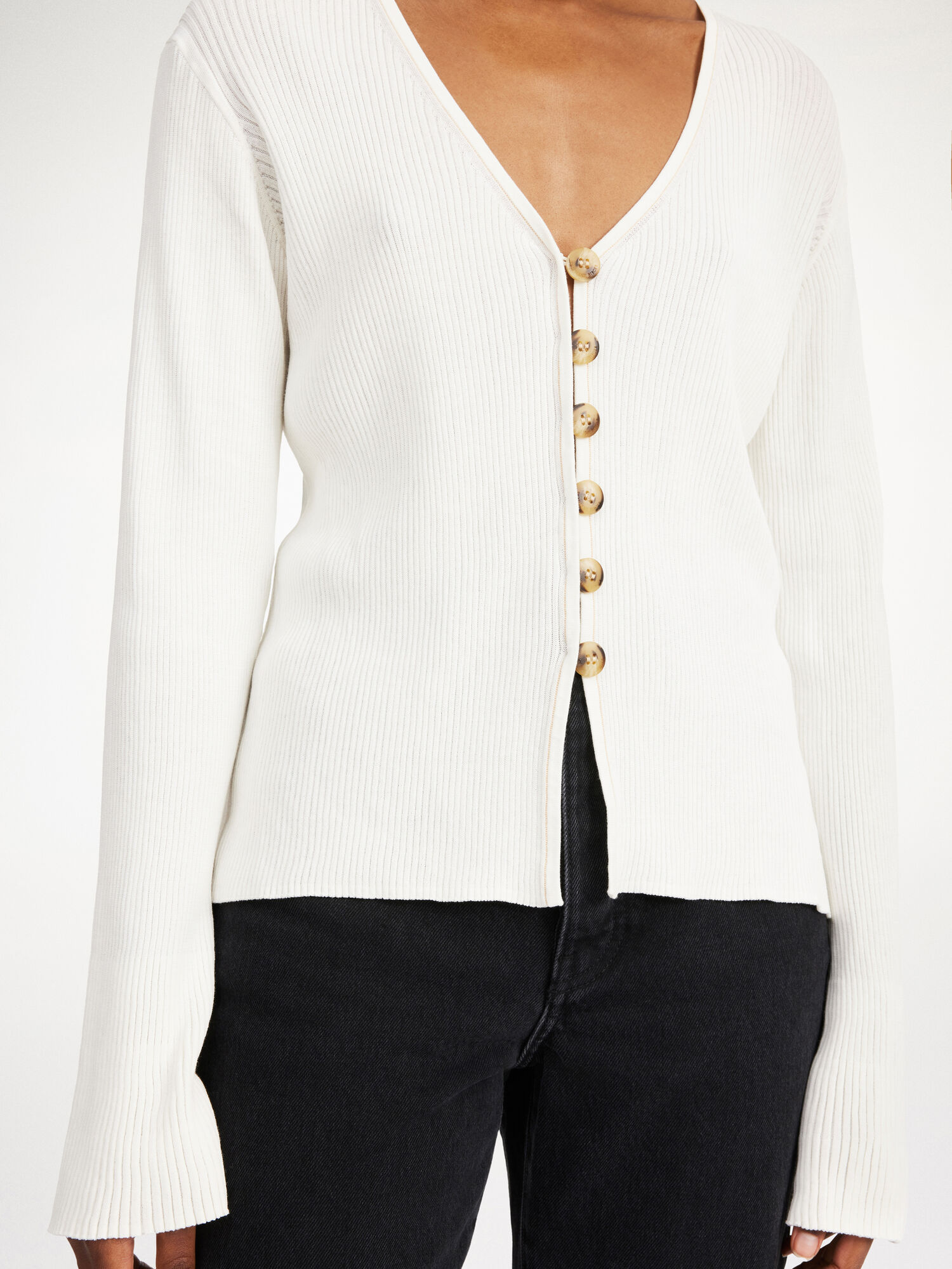 Maglieria By Malene Birger Cirella Cardigan Bianche | IT_BB13497