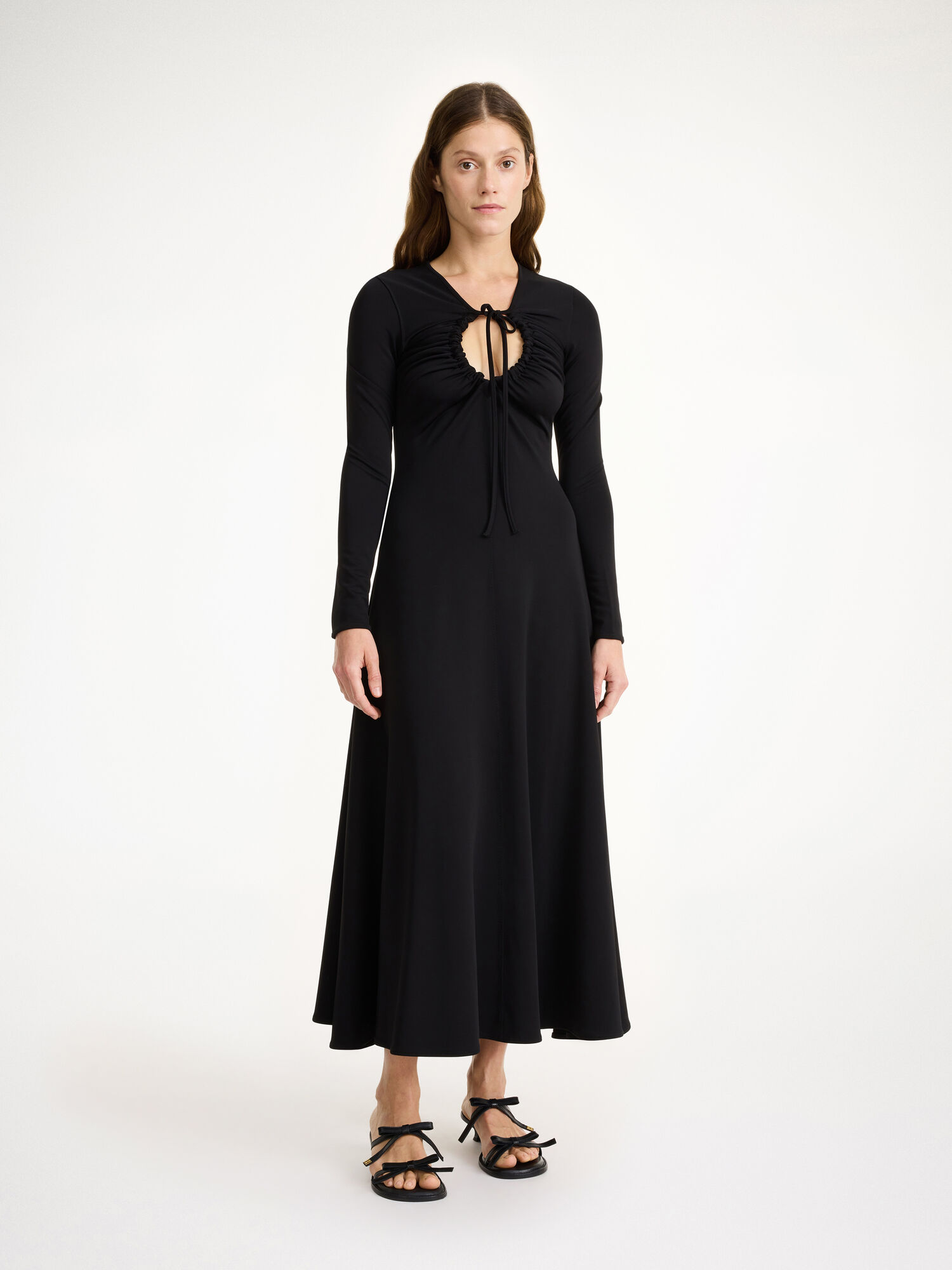 Maglieria By Malene Birger Deija Maxi Dress Nere | IT_BB91333