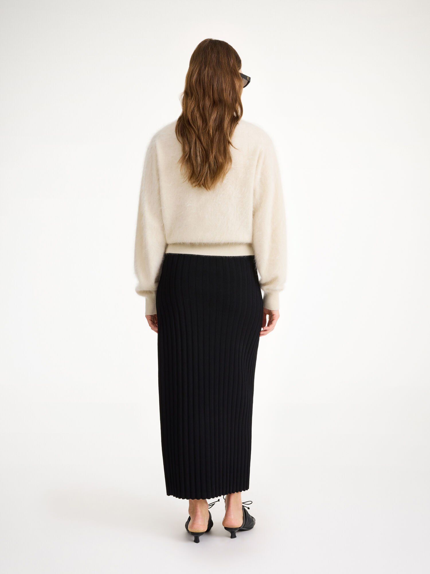 Maglieria By Malene Birger Fiemme Midi Skirt Nere | IT_BB29776