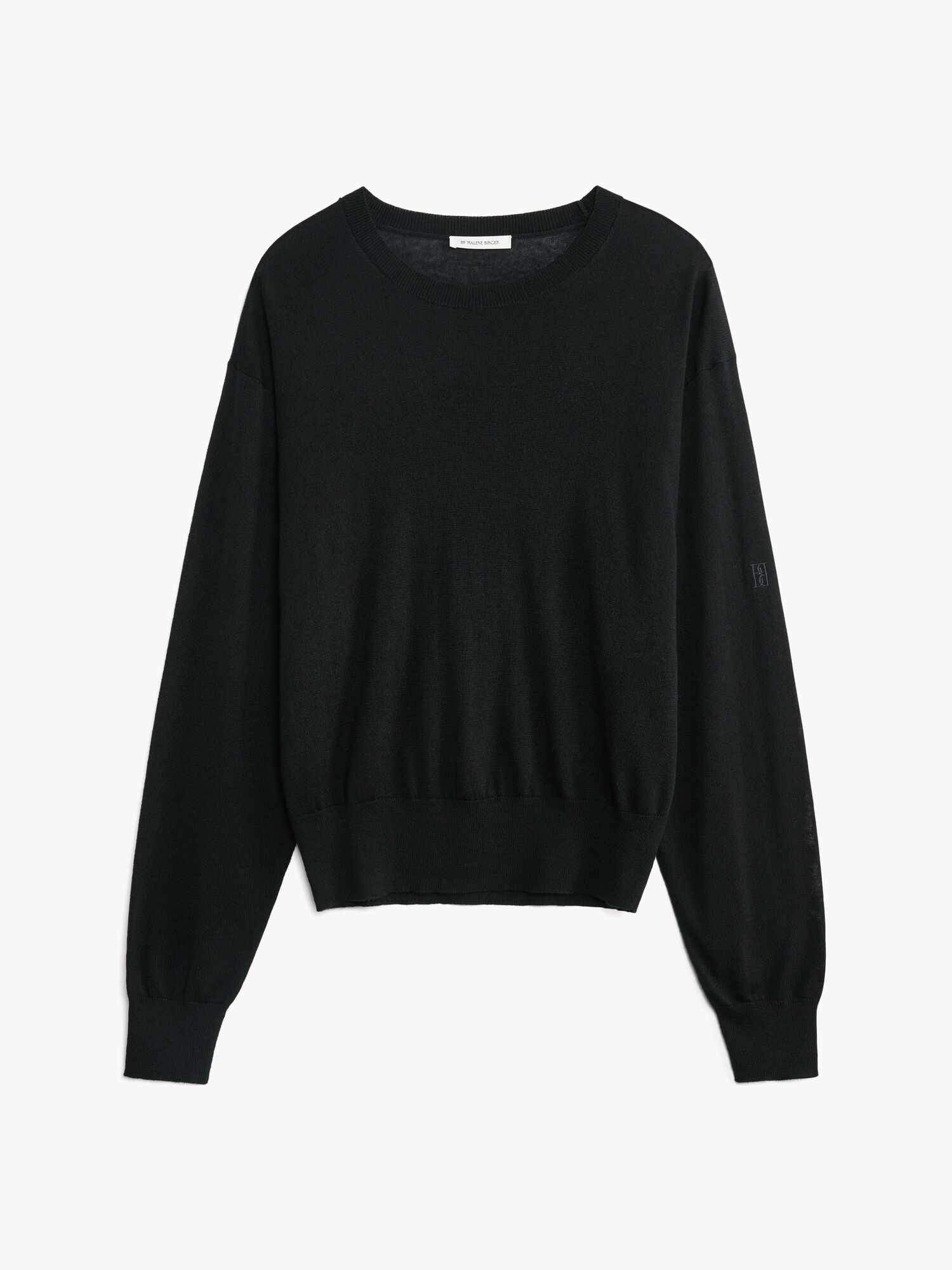 Maglieria By Malene Birger Mantea Wool-blend Sweater Nere | IT_BB86334