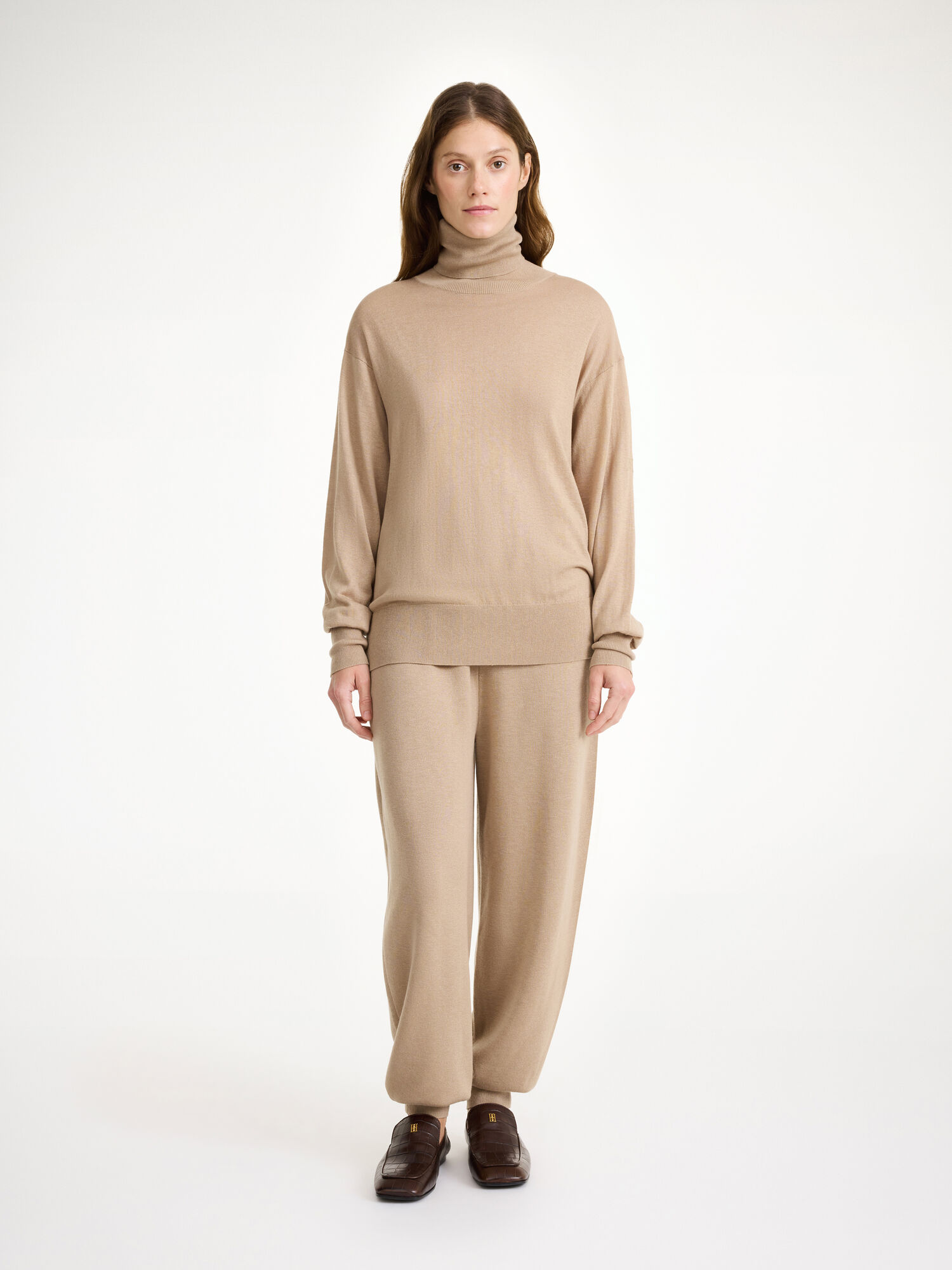 Maglieria By Malene Birger Mohsen Turtleneck Sweater Nomad | IT_BB13339