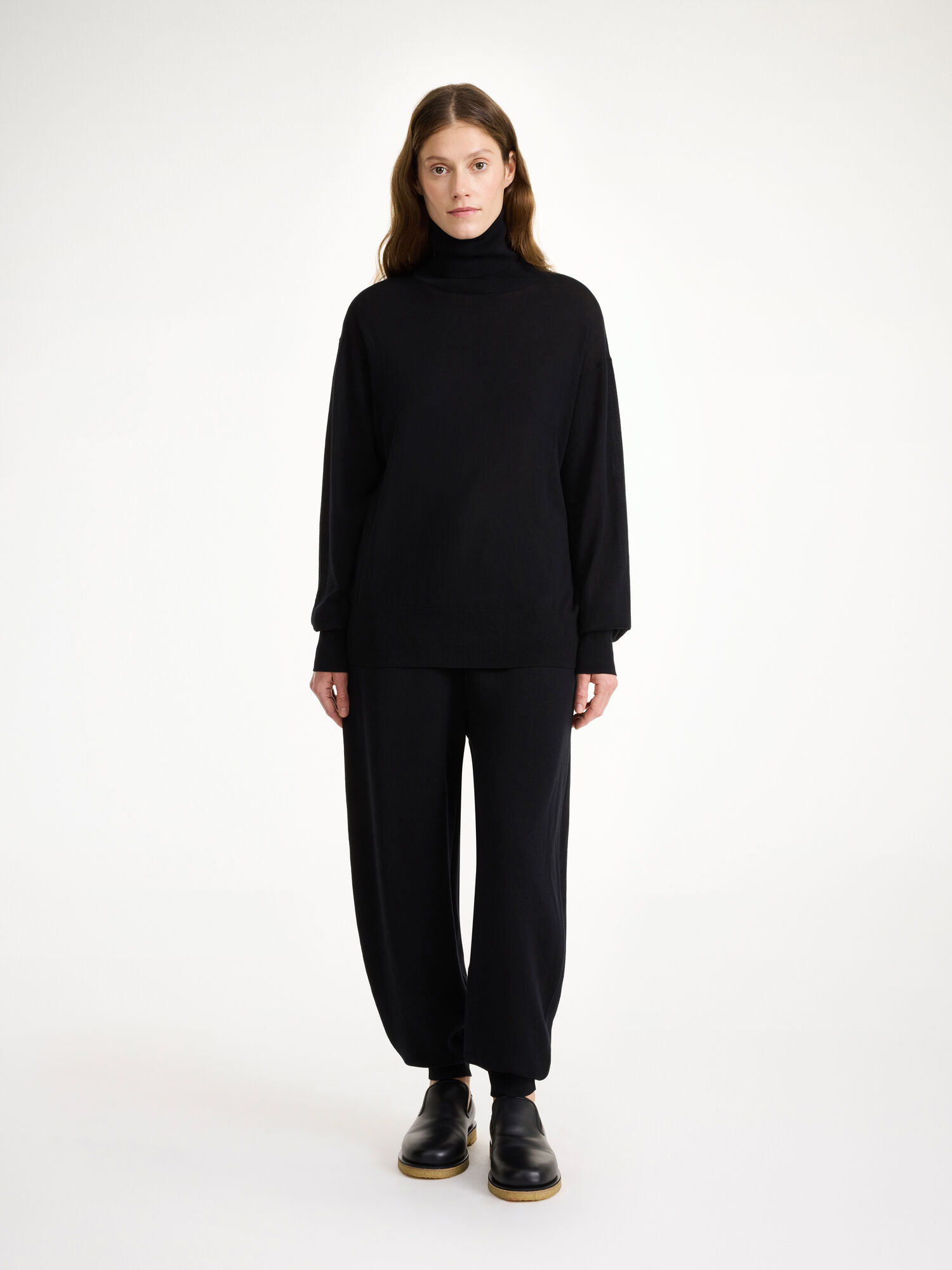 Maglieria By Malene Birger Mohsen Turtleneck Sweater Nere | IT_BB77727