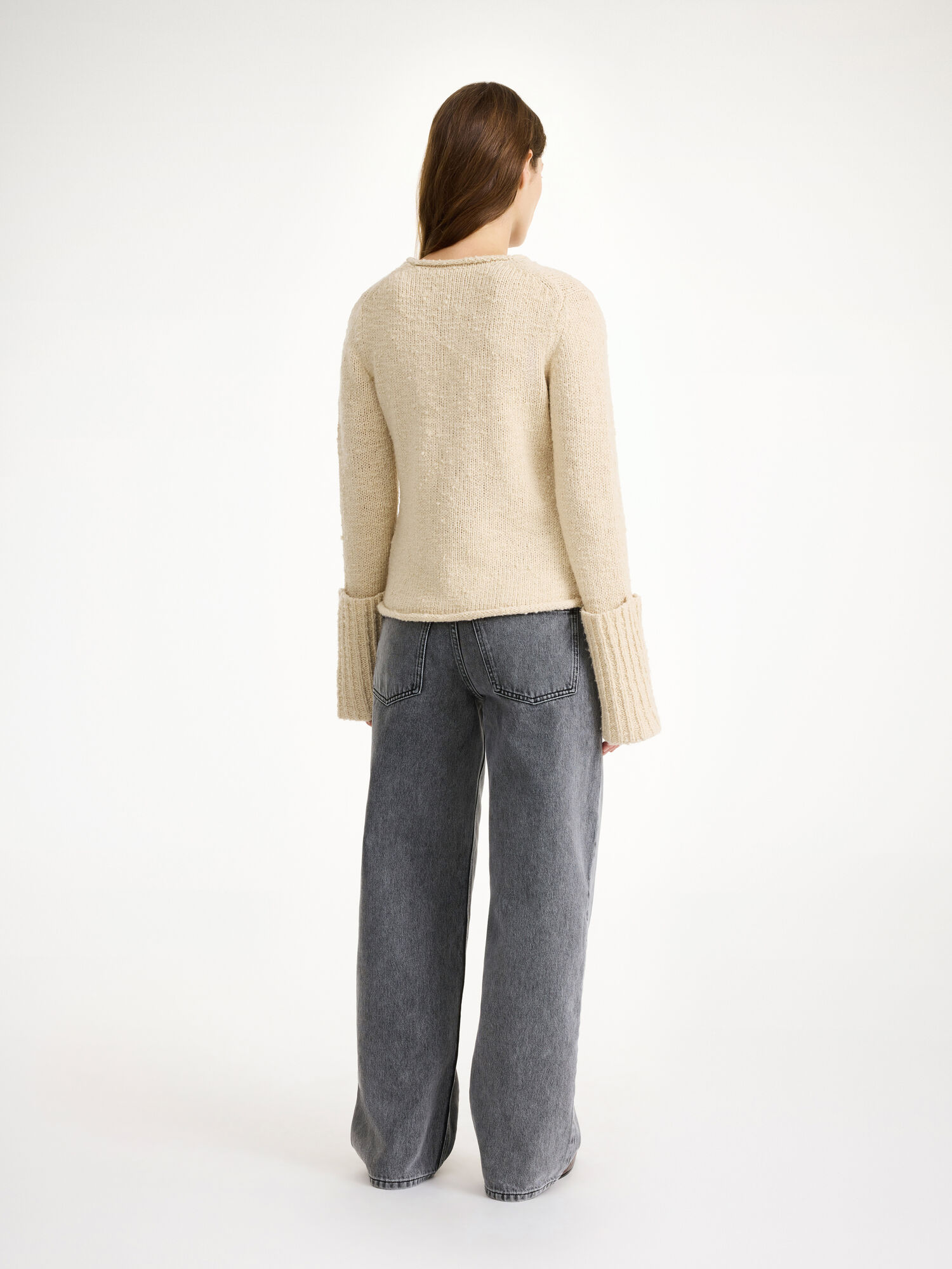 Maglieria By Malene Birger Sorena Sweater Oyster Gray | IT_BB82830