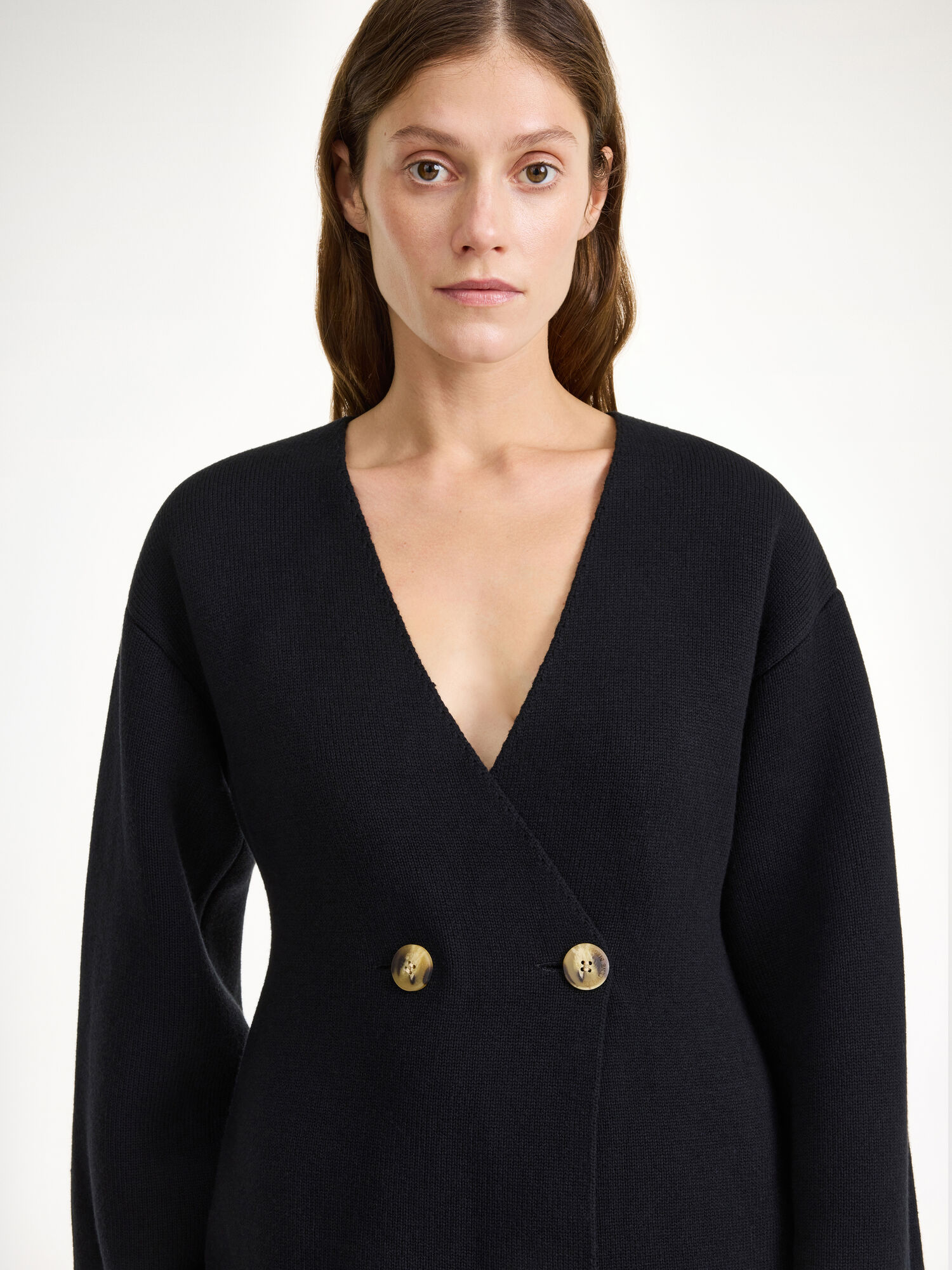 Maglieria By Malene Birger Tinley Wool-blend Cardigan Nere | IT_BB62830