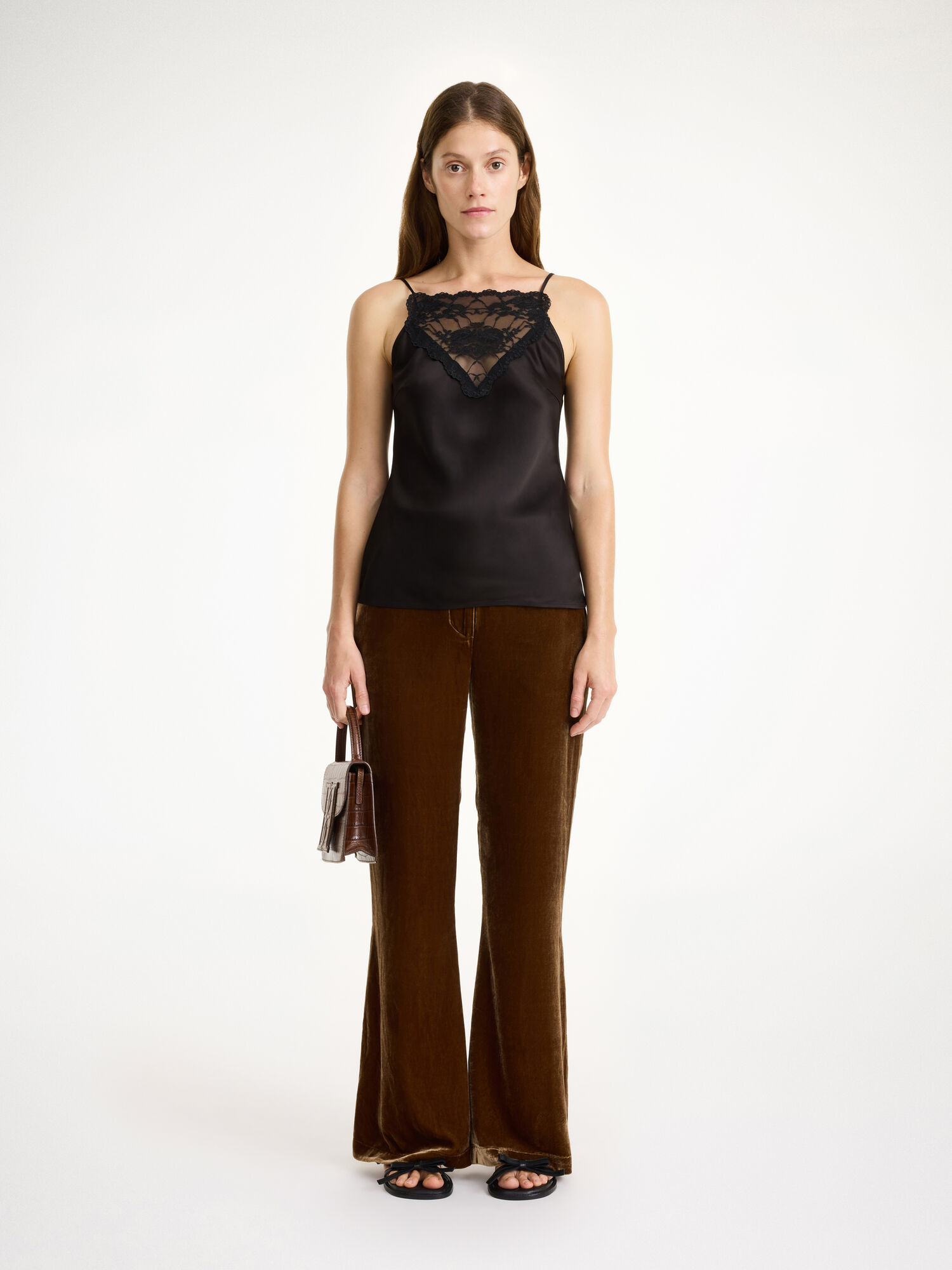 Pantaloni By Malene Birger Amores High-waisted Bison | IT_BB48072