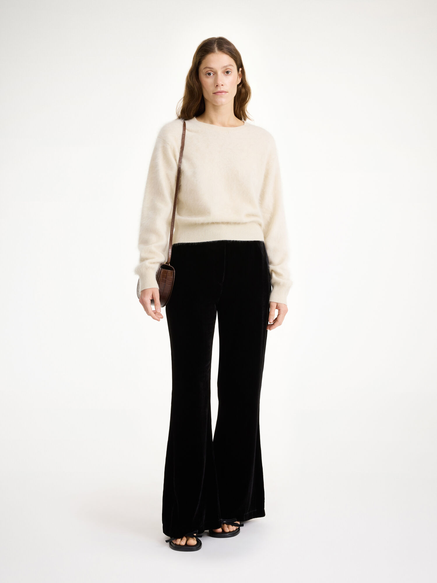 Pantaloni By Malene Birger Amores High-waisted Nere | IT_BB41593