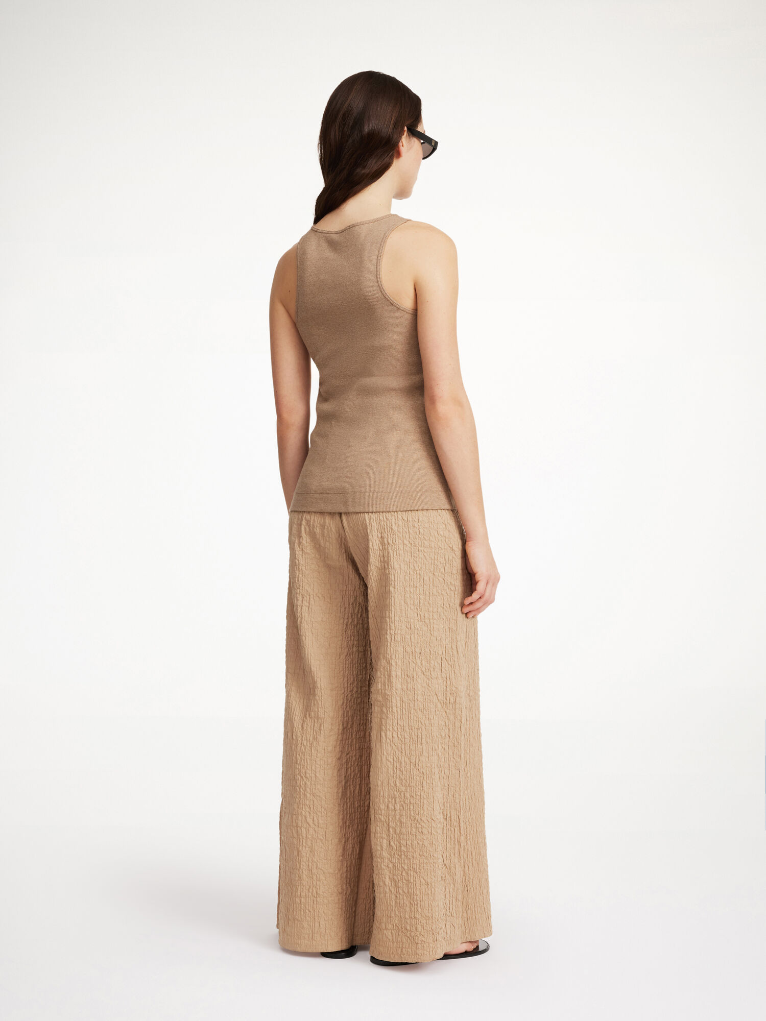 Pantaloni By Malene Birger Campine Wide-leg Tannin | IT_BB49481