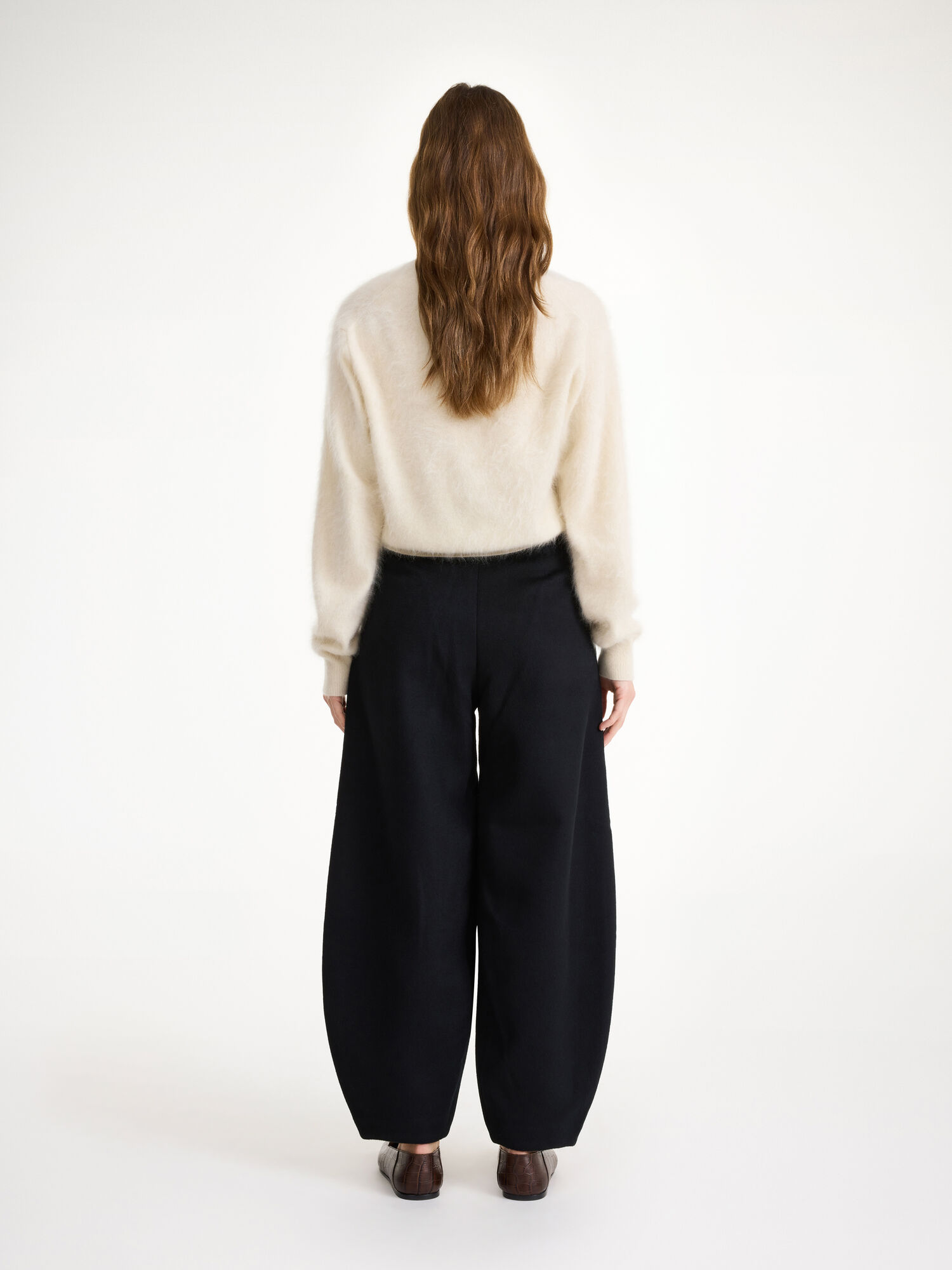 Pantaloni By Malene Birger Carlien Wool Nere | IT_BB77070