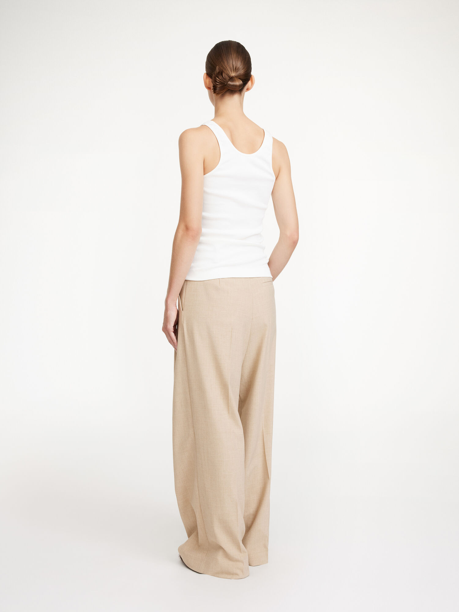 Pantaloni By Malene Birger Cymbaria High-waisted Marroni | IT_BB94802