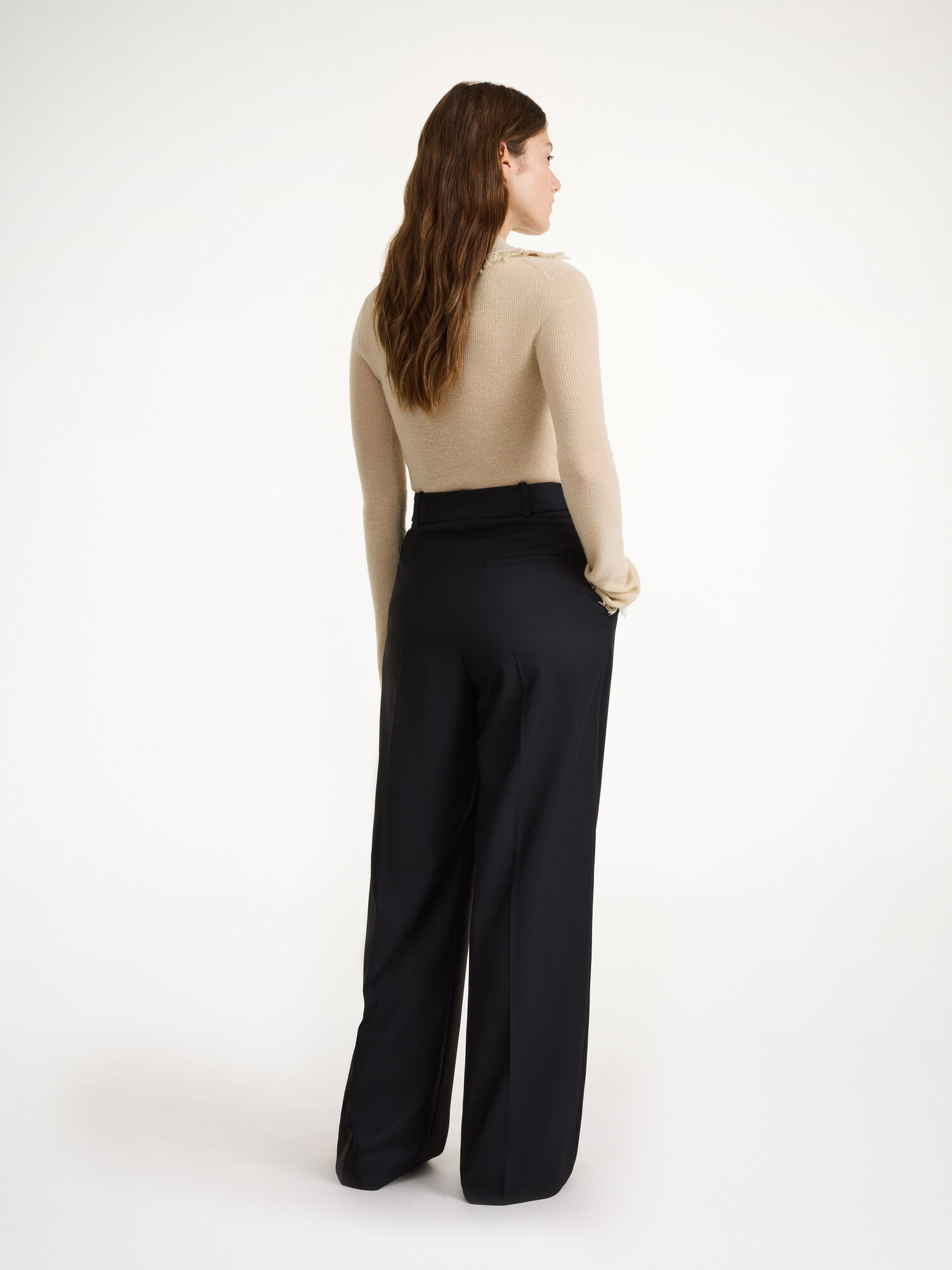 Pantaloni By Malene Birger Cymbaria High-waist Nere | IT_BB90869