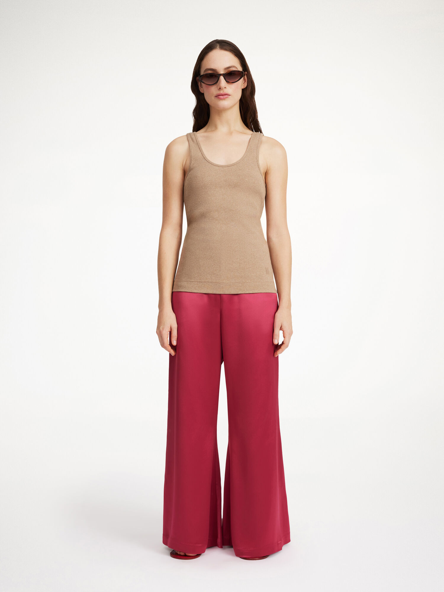 Pantaloni By Malene Birger Lucee Flared Wild berries | IT_BB69945