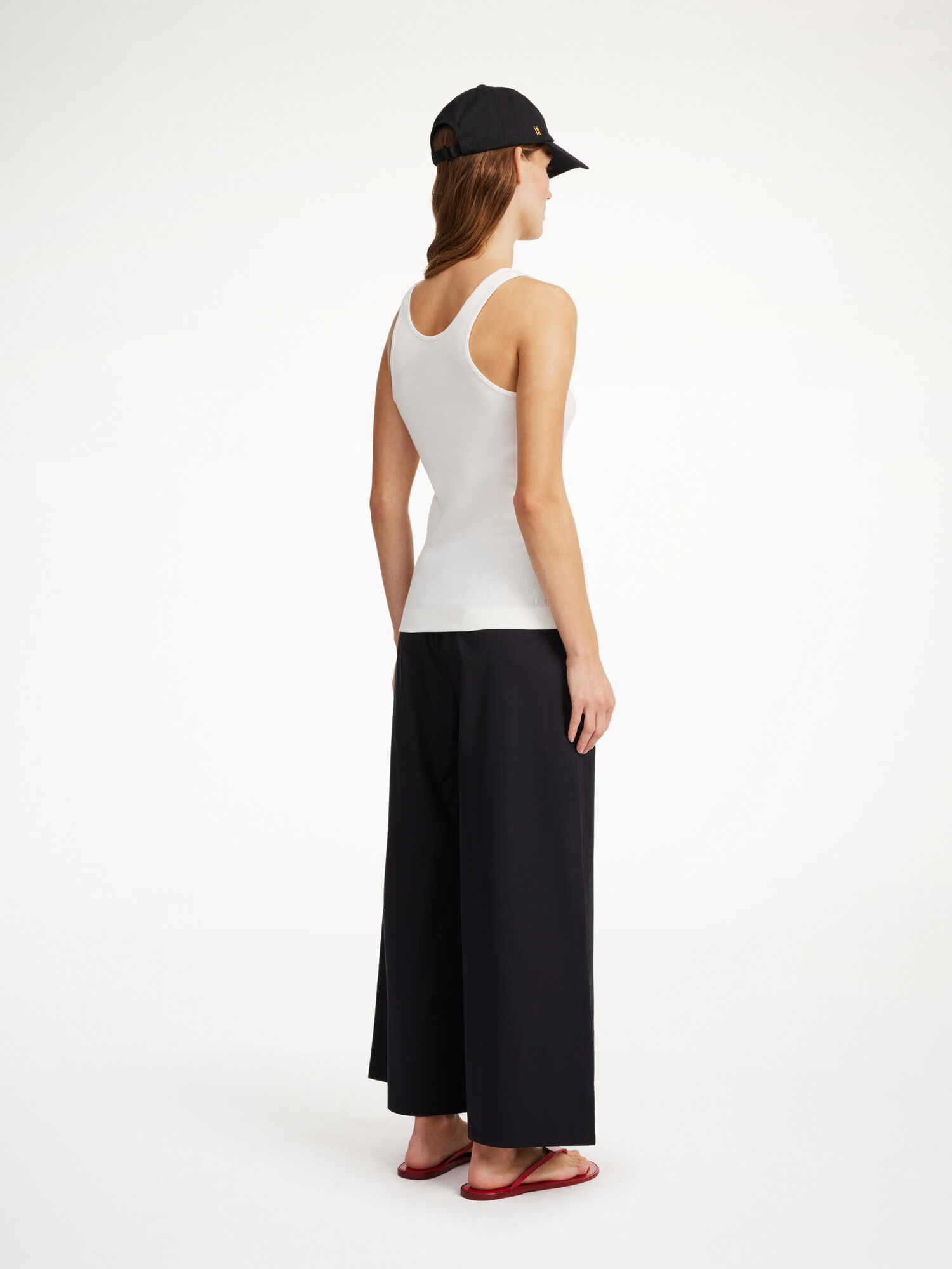 Pantaloni By Malene Birger Luisa High-waisted Nere | IT_BB70972