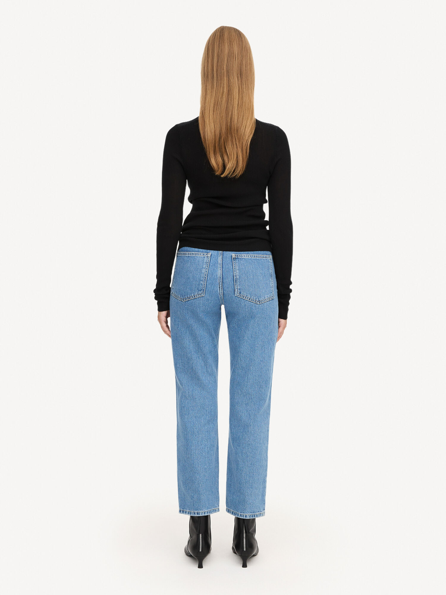 Pantaloni By Malene Birger Milium Organic Cotton Blu | IT_BB85970