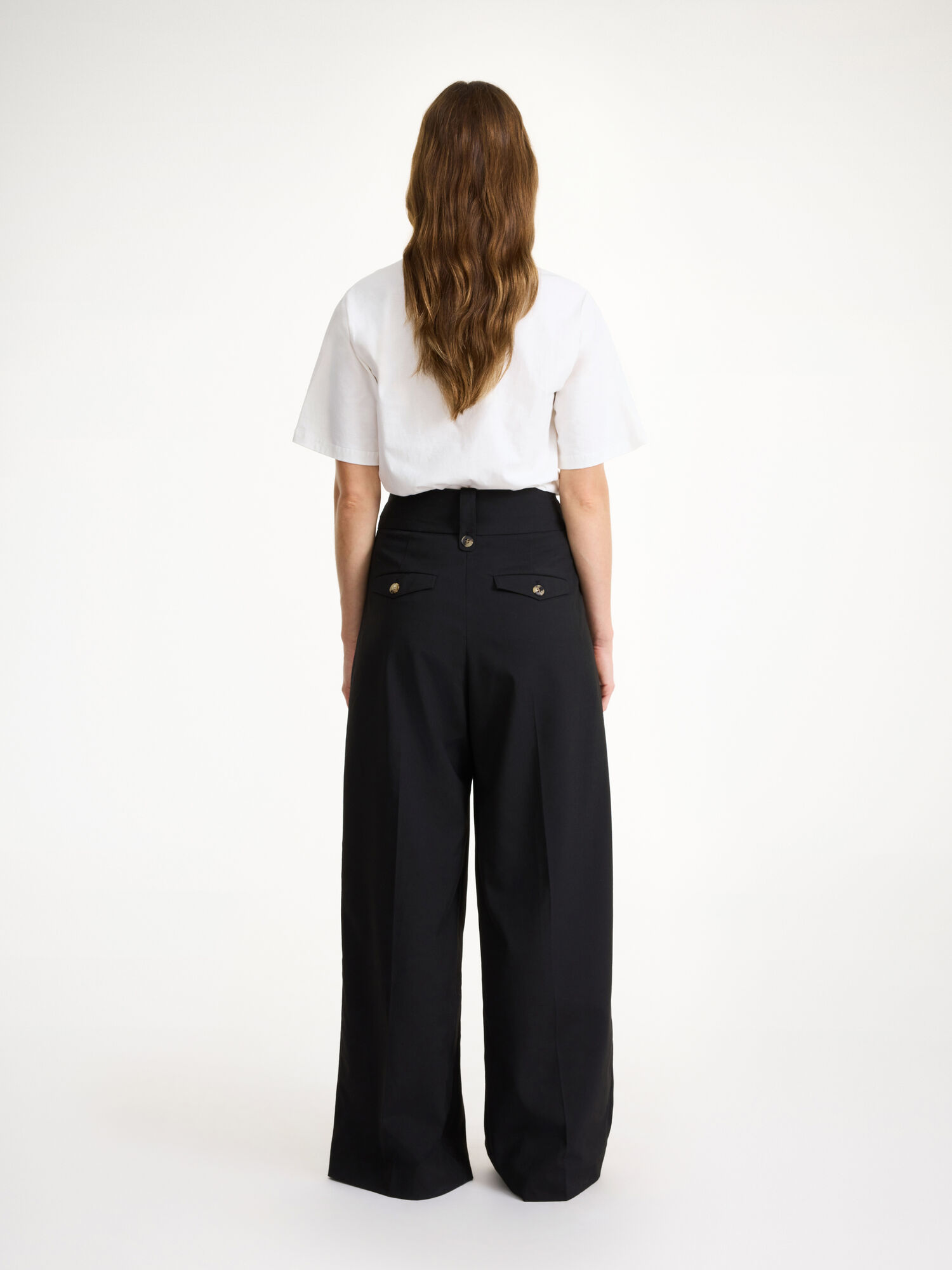 Pantaloni By Malene Birger Taal High-waisted Nere | IT_BB41957