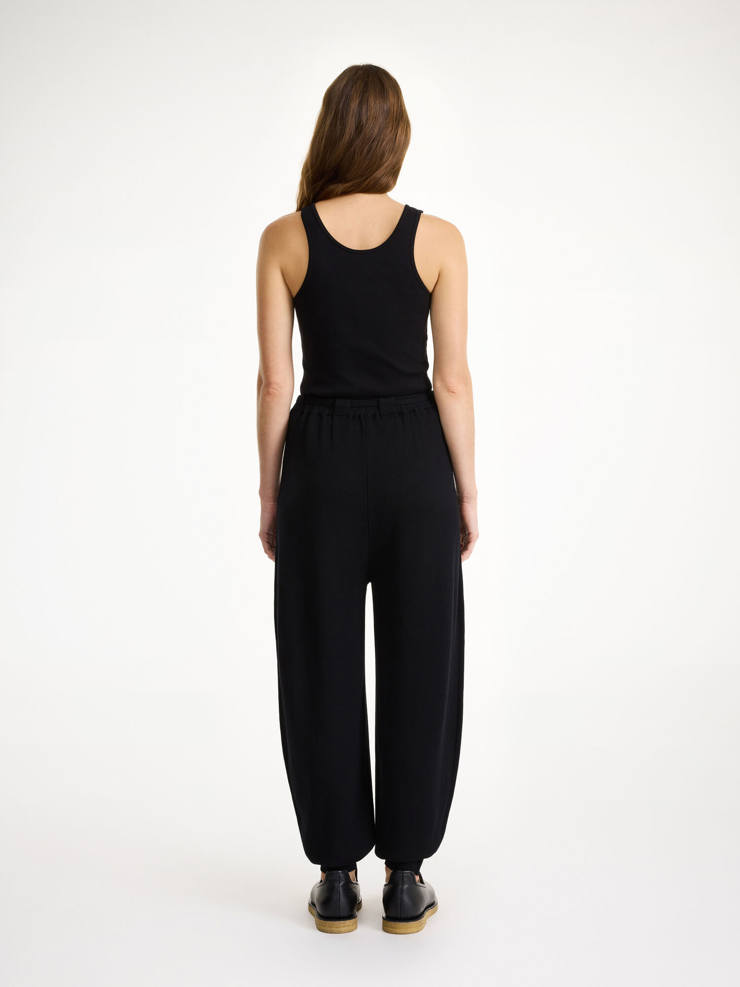 Pantaloni By Malene Birger Tevana High-waisted Nere | IT_BB16013