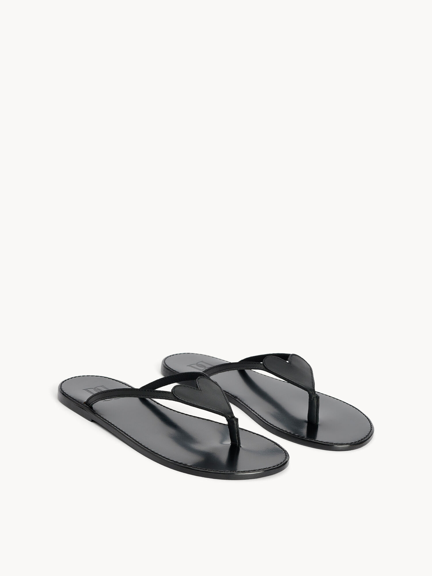 Scarpe By Malene Birger Ladina Leather Sandals Nere | IT_BB82713