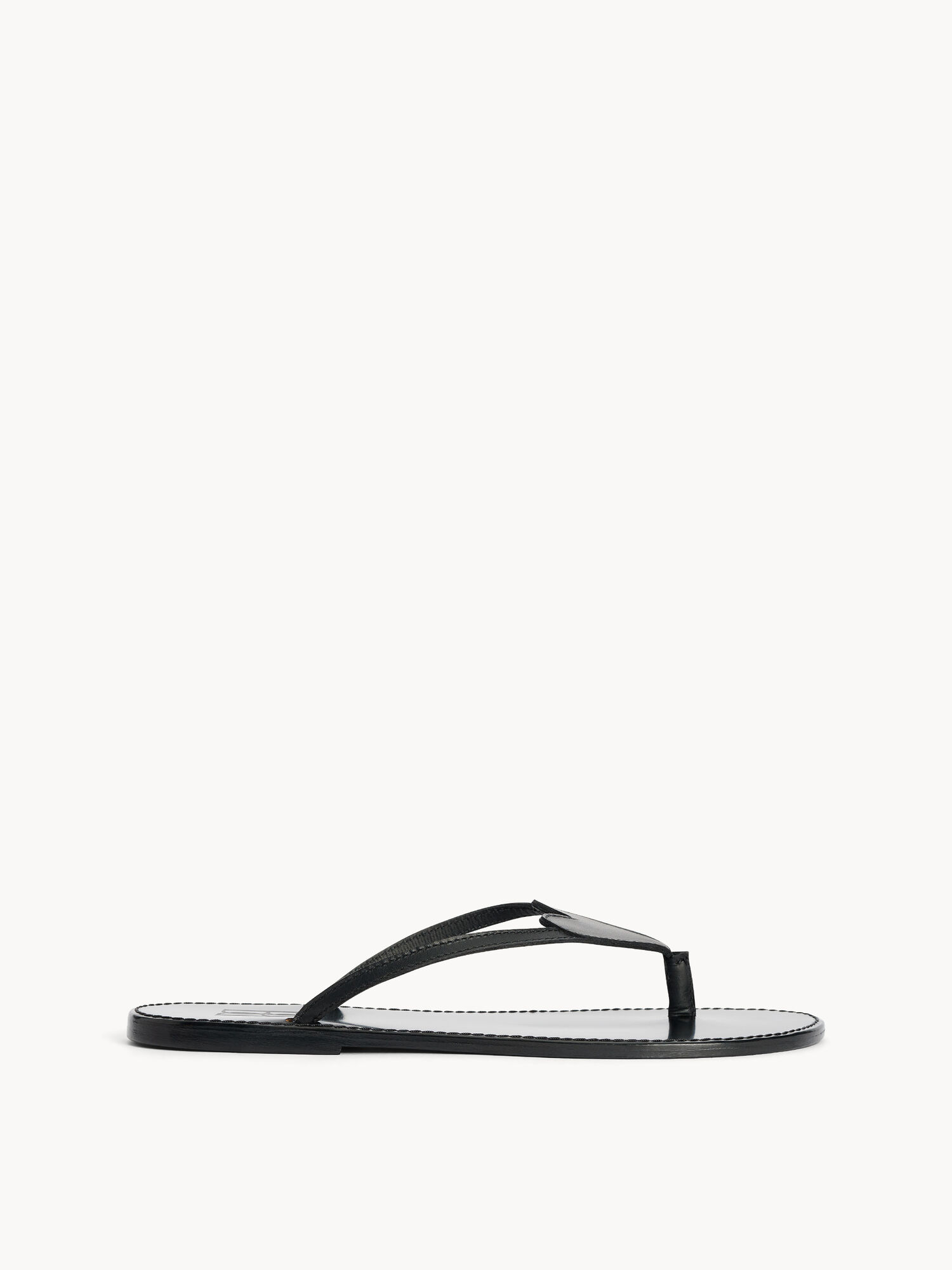 Scarpe By Malene Birger Ladina Leather Sandals Nere | IT_BB82713