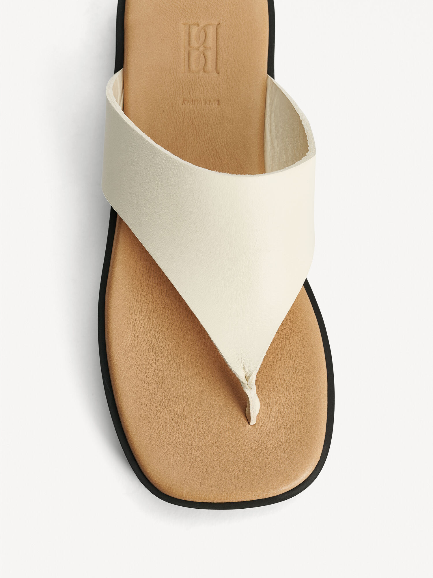 Scarpe By Malene Birger Marisol Leather Sandals Crema | IT_BB77497