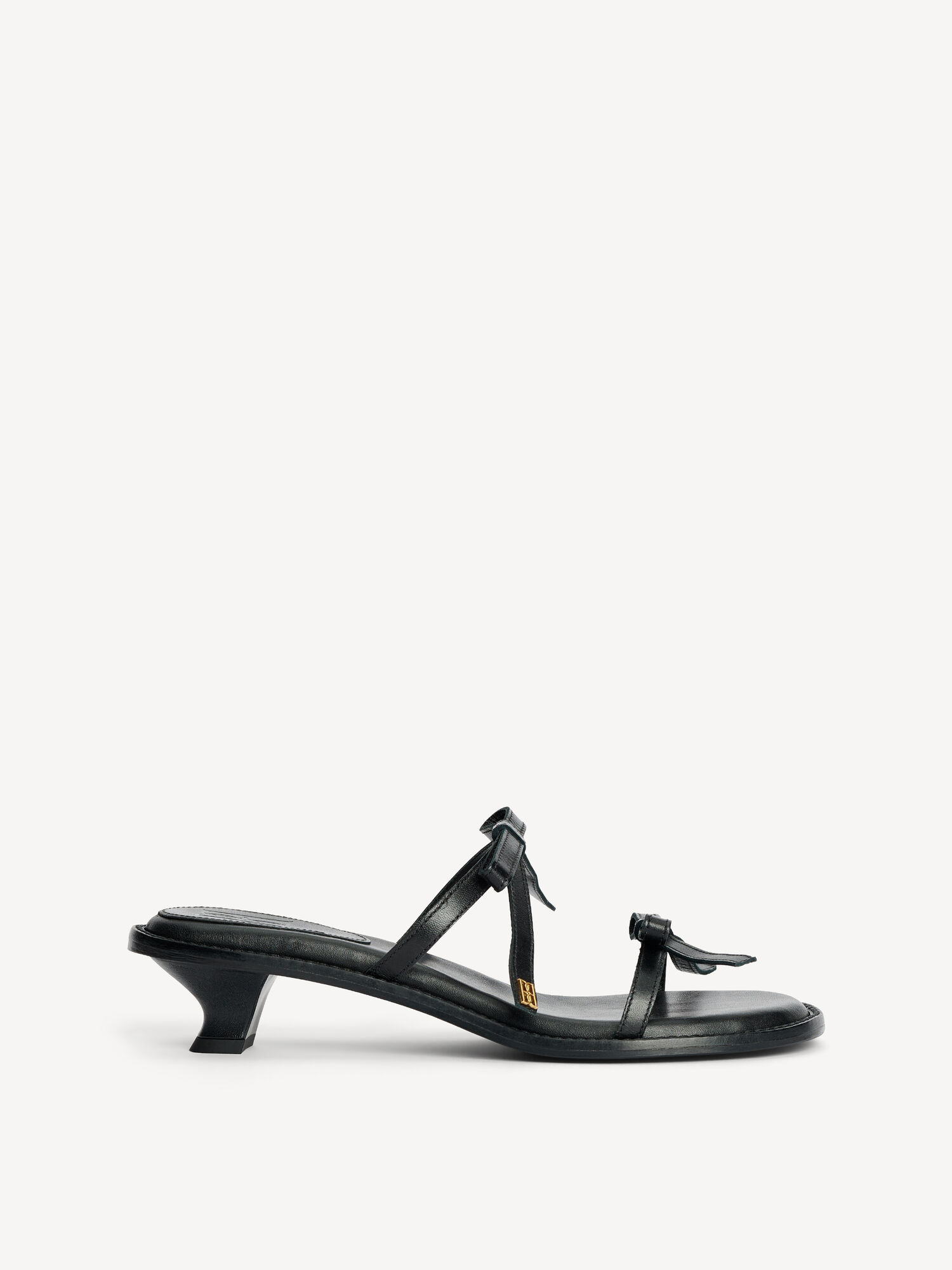 Scarpe By Malene Birger Tianno Leather Sandals Nere | IT_BB86806