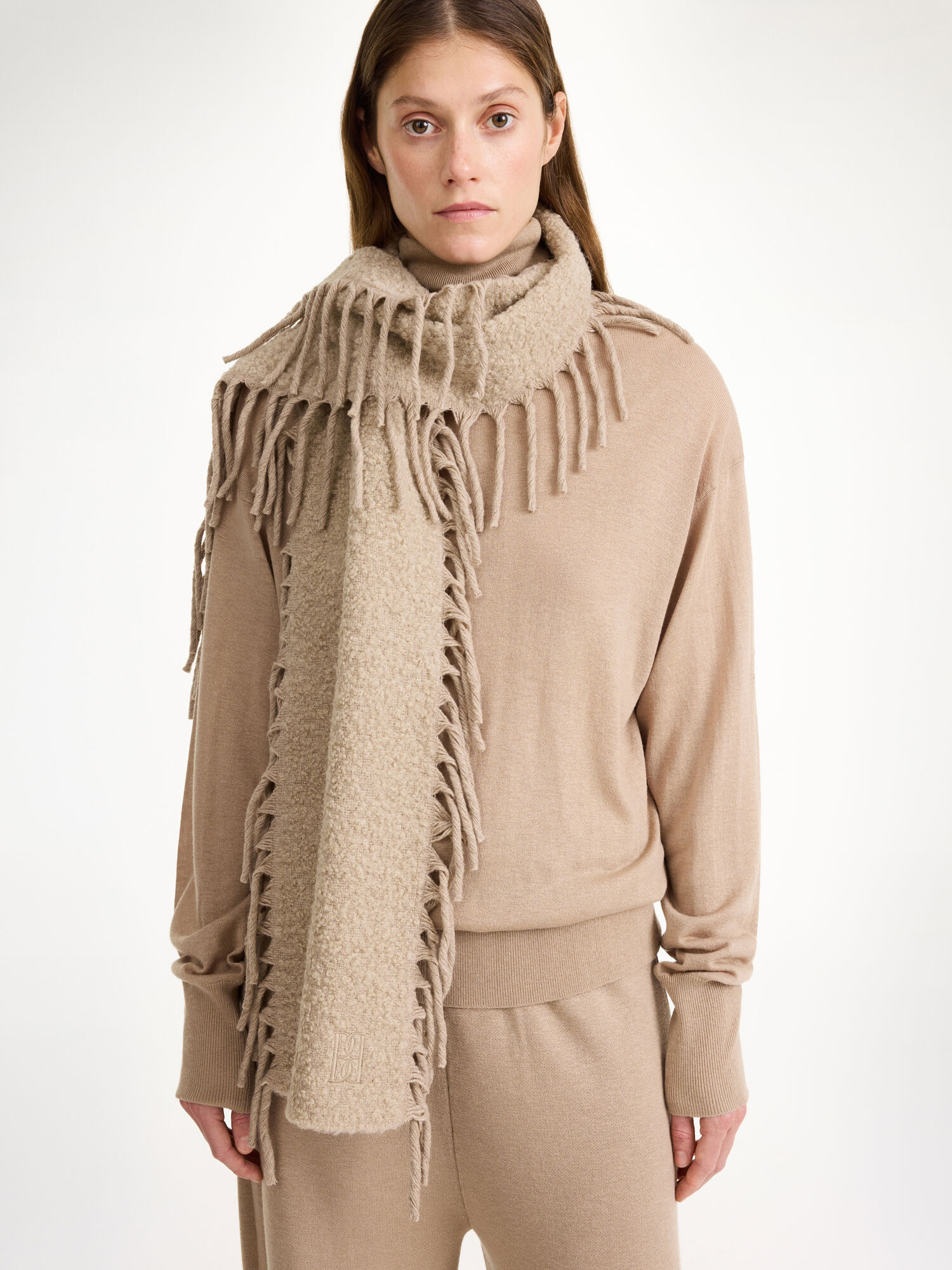 Sciarpe By Malene Birger Fringly Wool Tehina | IT_BB57211