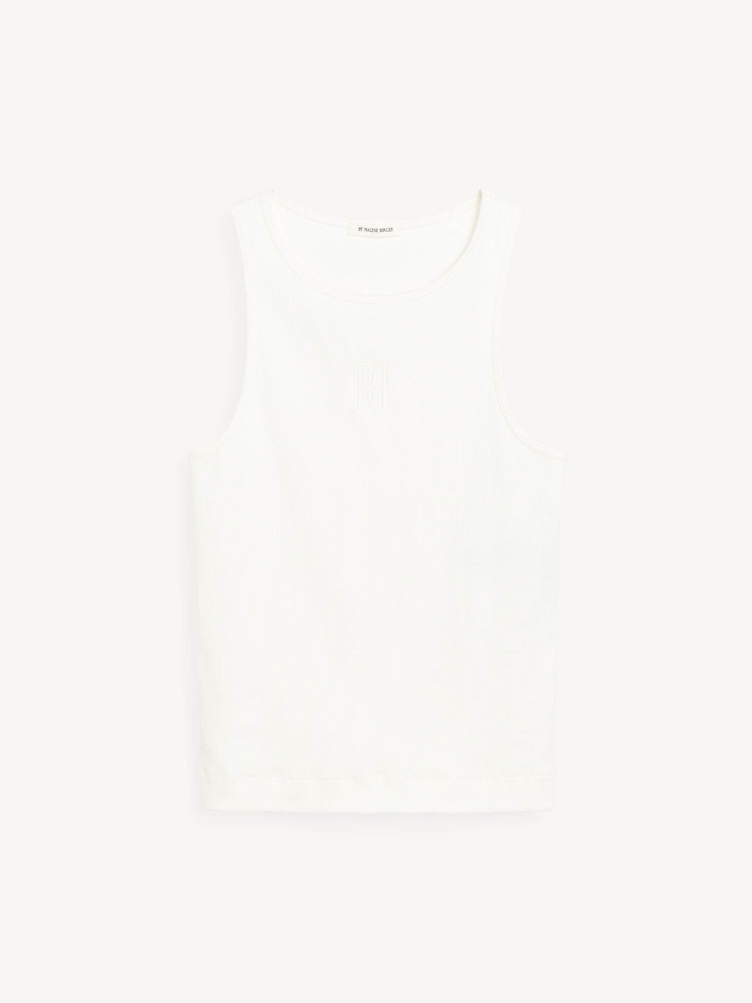 Top By Malene Birger Amanias Tank Bianche | IT_BB38327