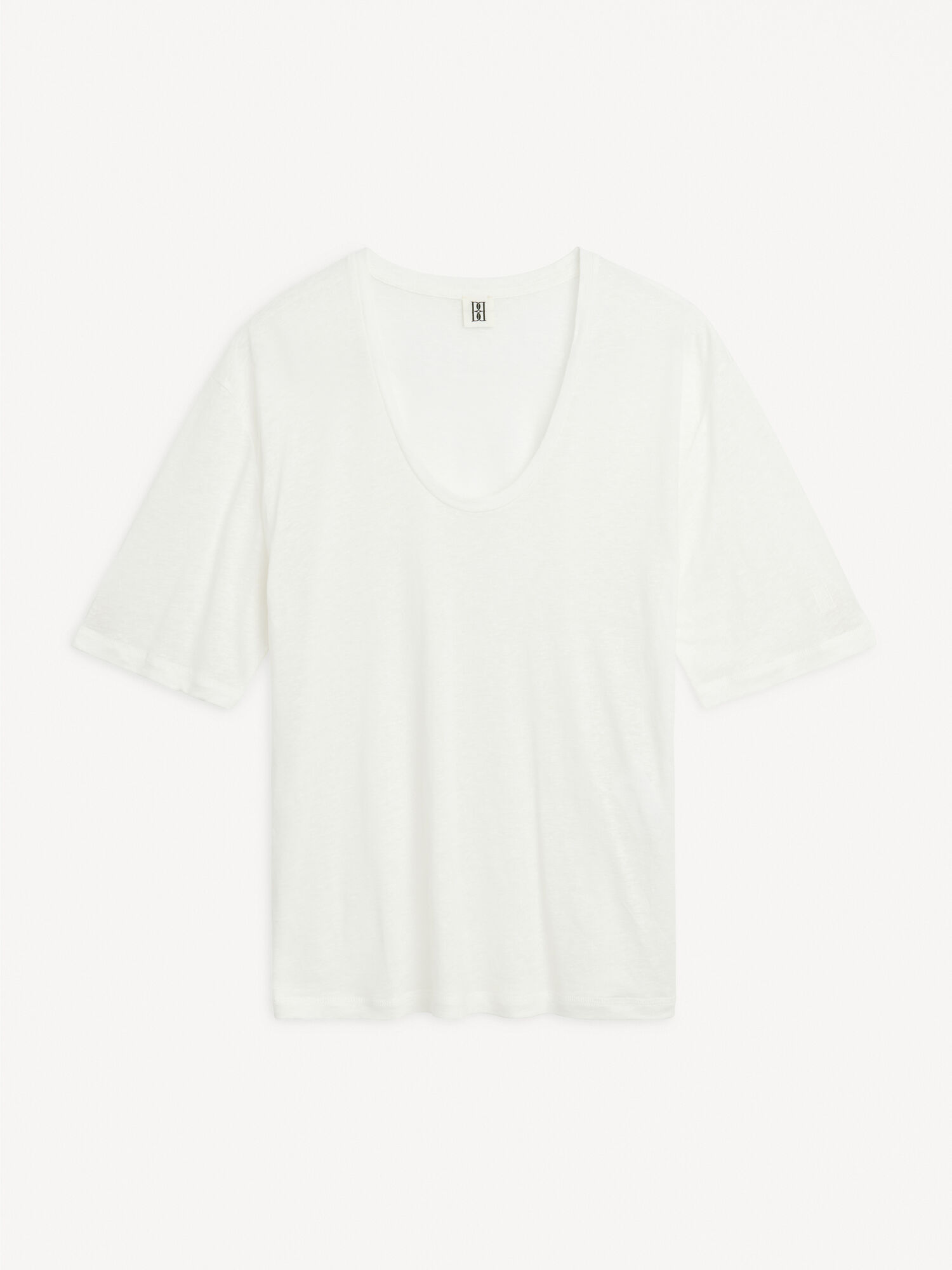 Top By Malene Birger Amaringa T-shirt Bianche | IT_BB88997