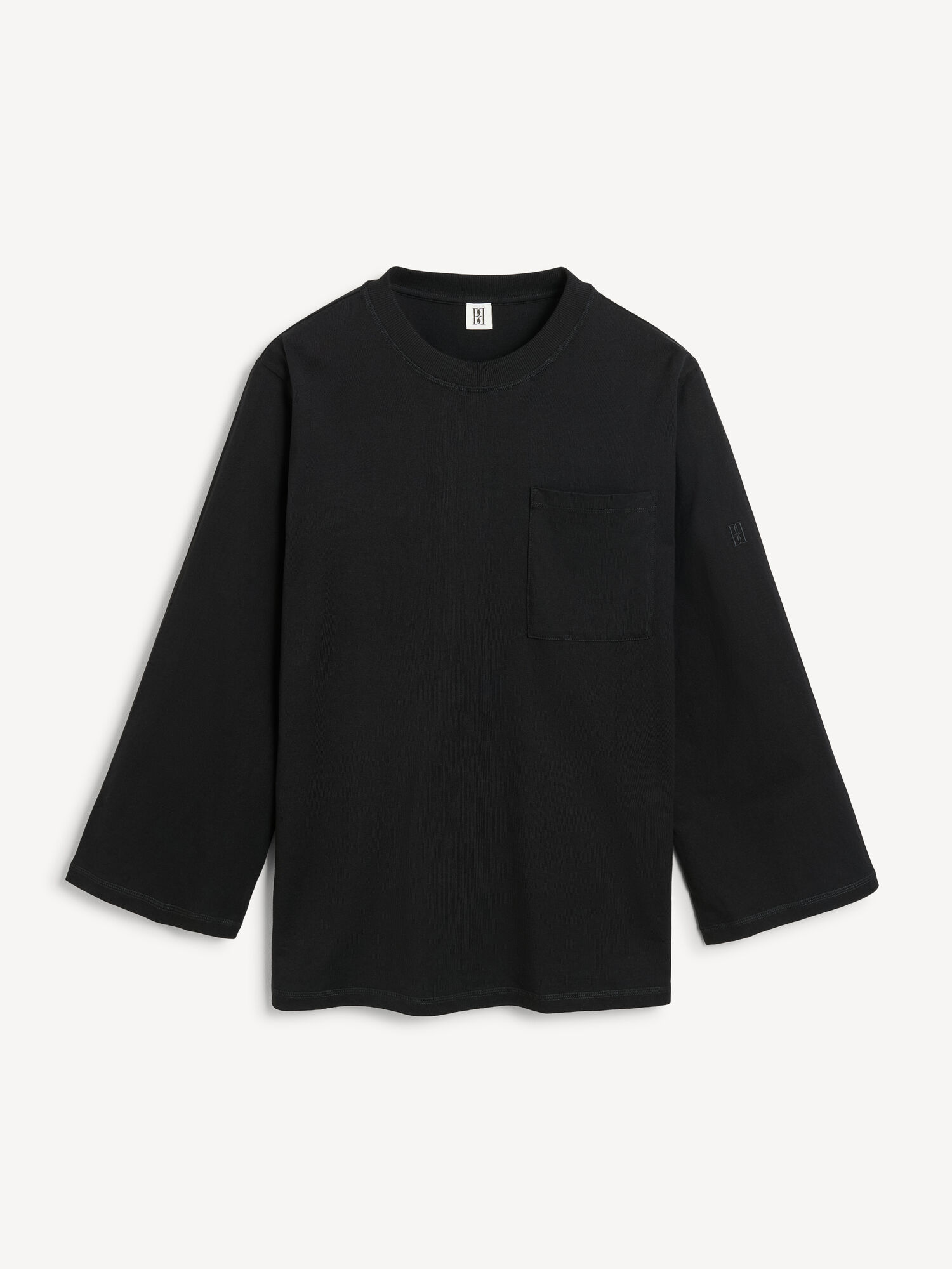 Top By Malene Birger Fayeh Oversized Longsleeve Nere | IT_BB37348