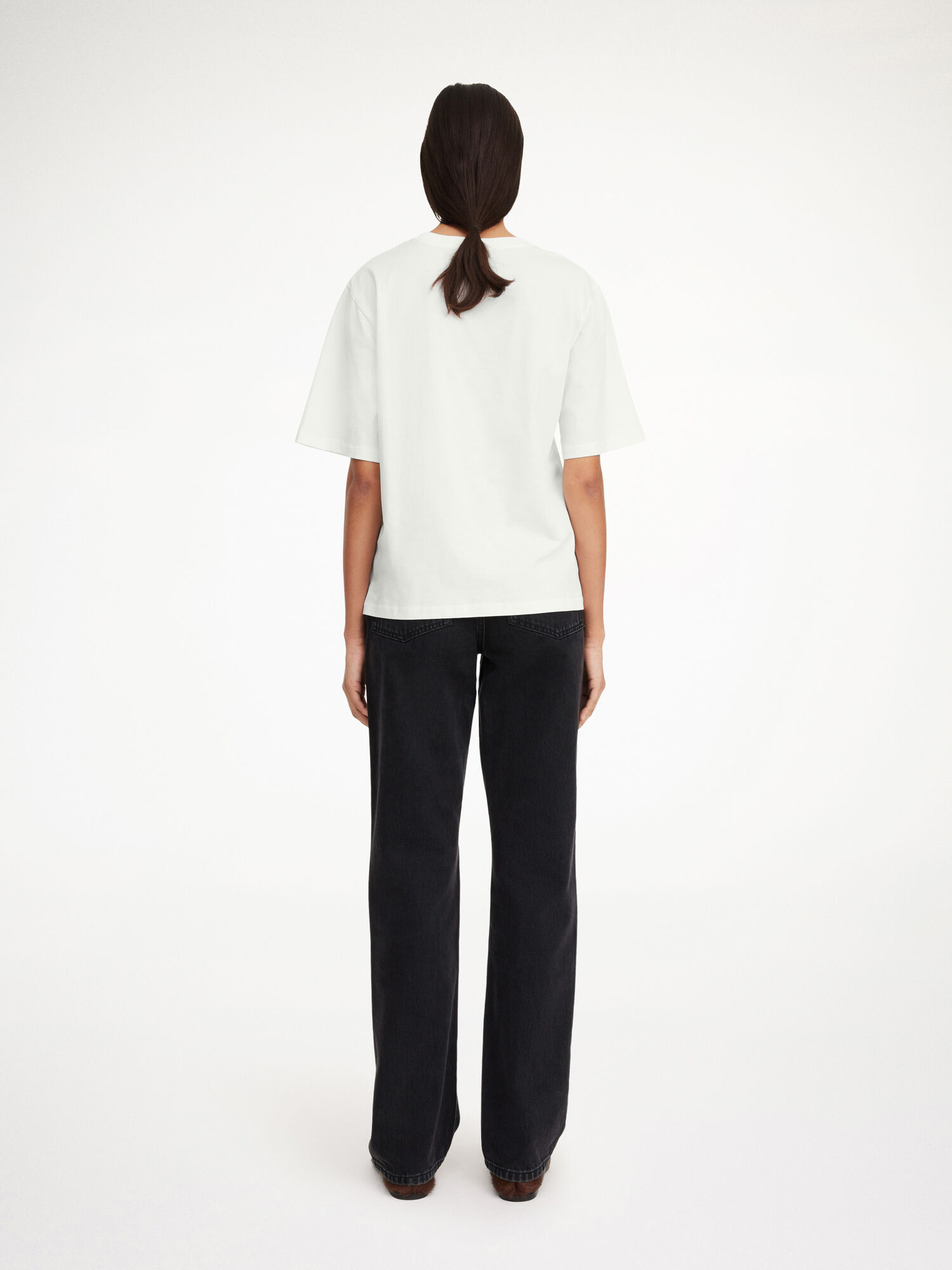 Top By Malene Birger Hedil T-shirt Bianche | IT_BB92866