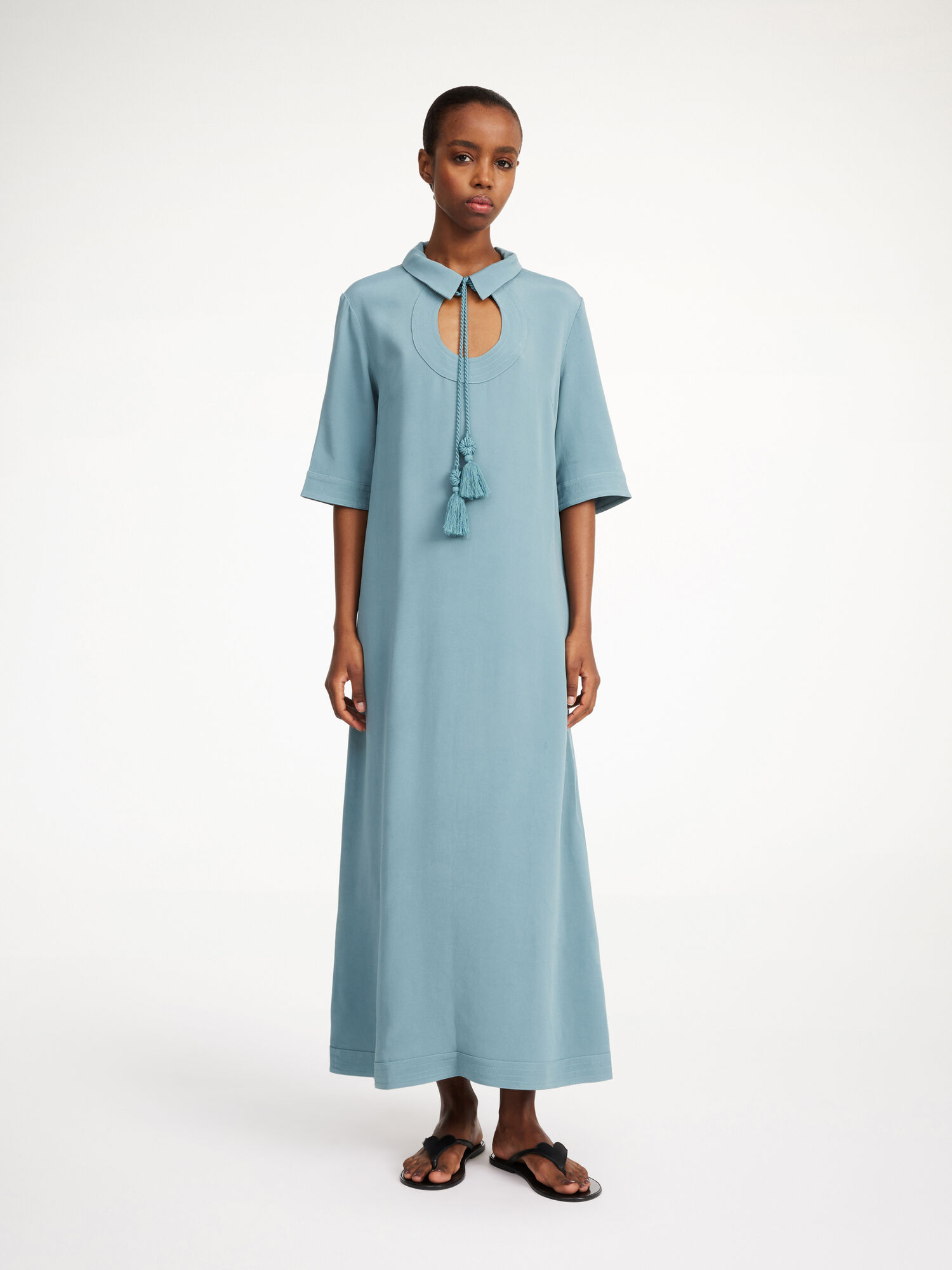 Vestito By Malene Birger Brinney Maxi Cool Water | IT_BB20963